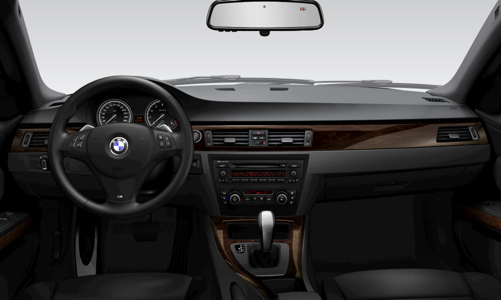 2011 BMW 335i Coupe - Dashboard View (Automatic, Premium Package)