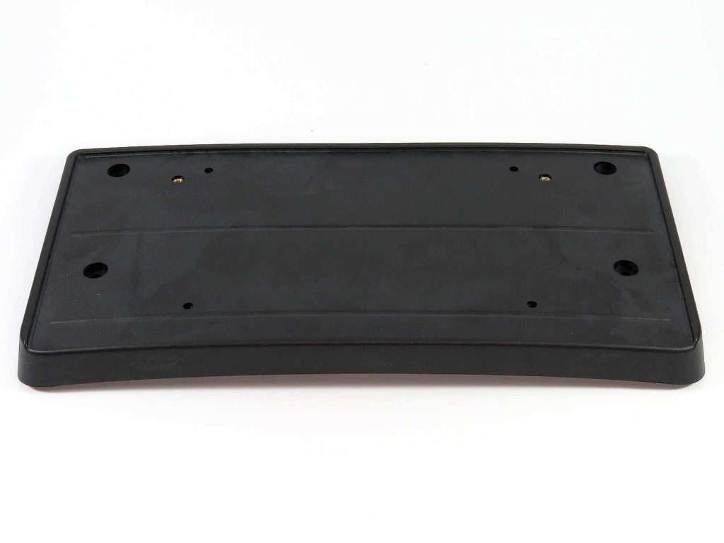 Front license plate bracket for 2011 BMW 335i Coupe with M Sport bumper.